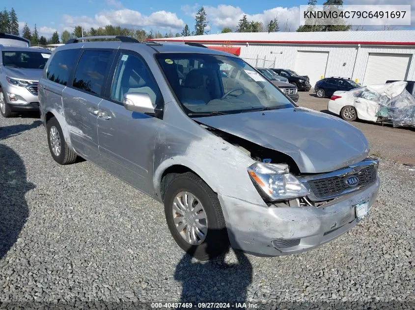 2012 Kia Sedona Lx VIN: KNDMG4C79C6491697 Lot: 40437469