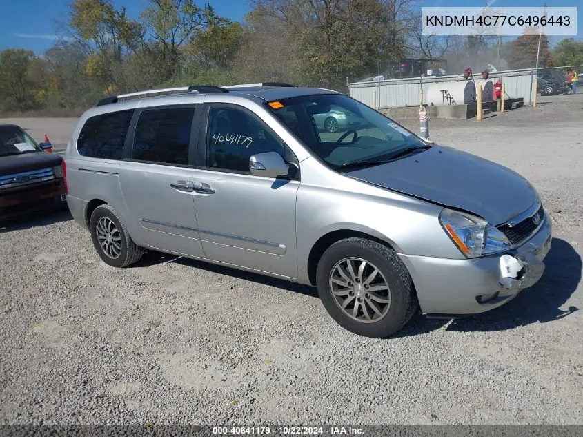 2012 Kia Sedona Ex VIN: KNDMH4C77C6496443 Lot: 40641179