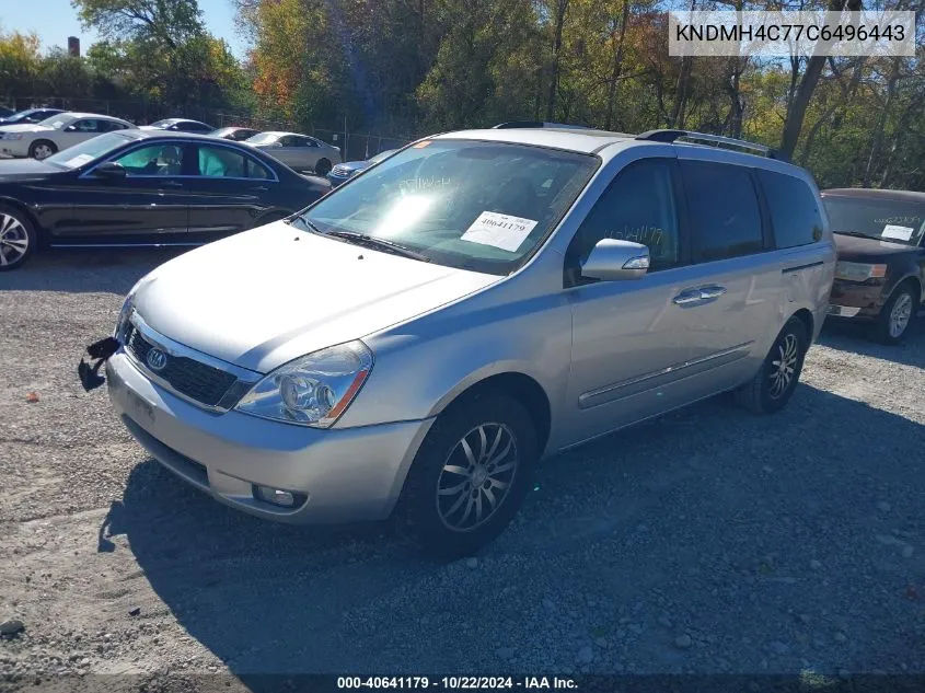 2012 Kia Sedona Ex VIN: KNDMH4C77C6496443 Lot: 40641179