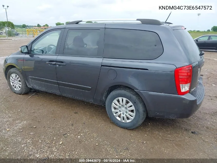 KNDMG4C73E6547572 2014 Kia Sedona Lx