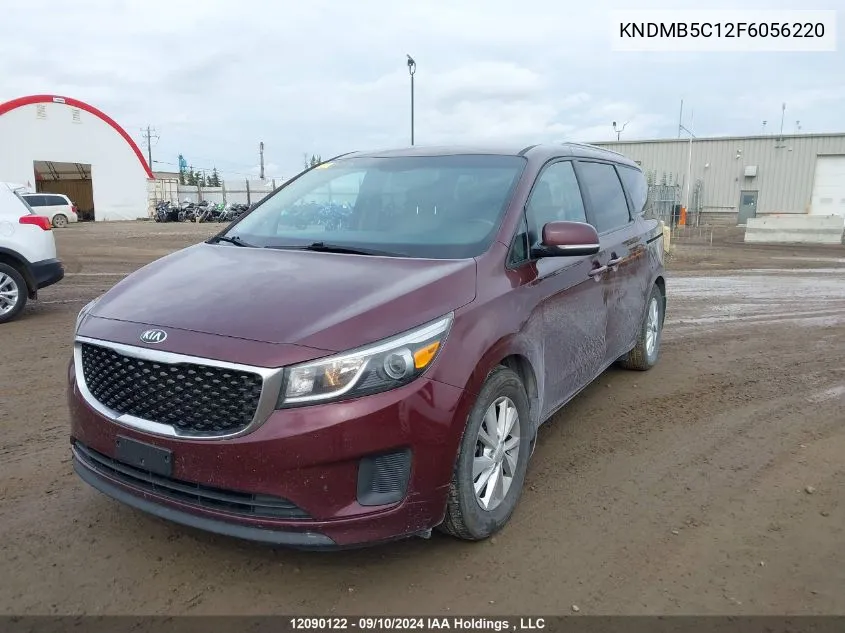 KNDMB5C12F6056220 2015 Kia Sedona Lx