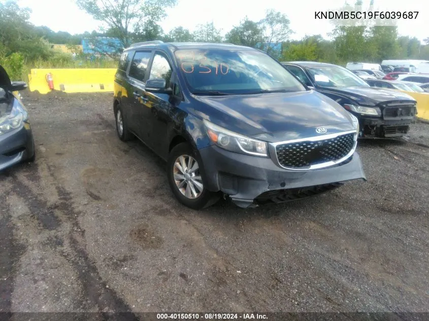 KNDMB5C19F6039687 2015 Kia Sedona Lx