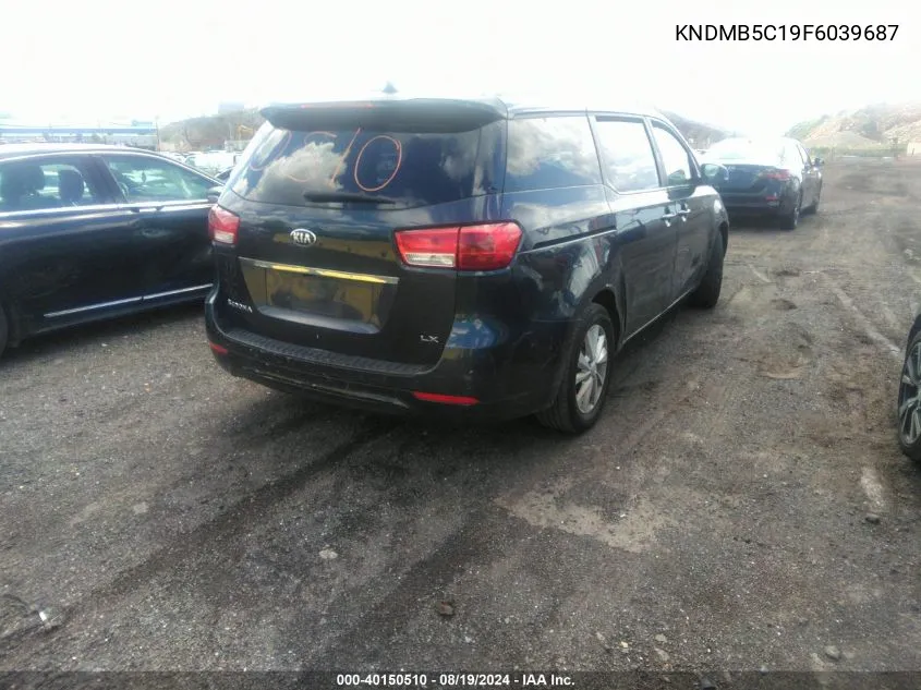 KNDMB5C19F6039687 2015 Kia Sedona Lx