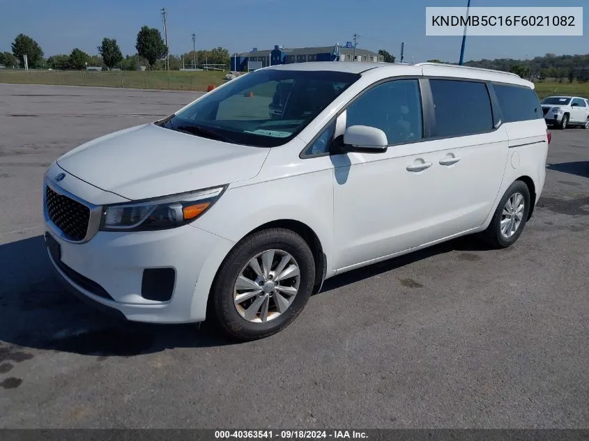 2015 Kia Sedona Lx VIN: KNDMB5C16F6021082 Lot: 40363541