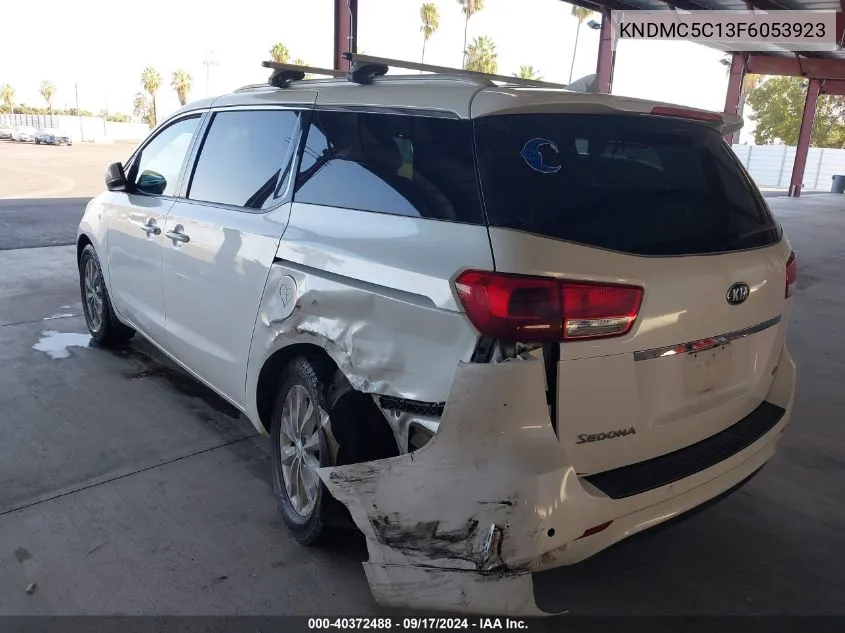 KNDMC5C13F6053923 2015 Kia Sedona Ex