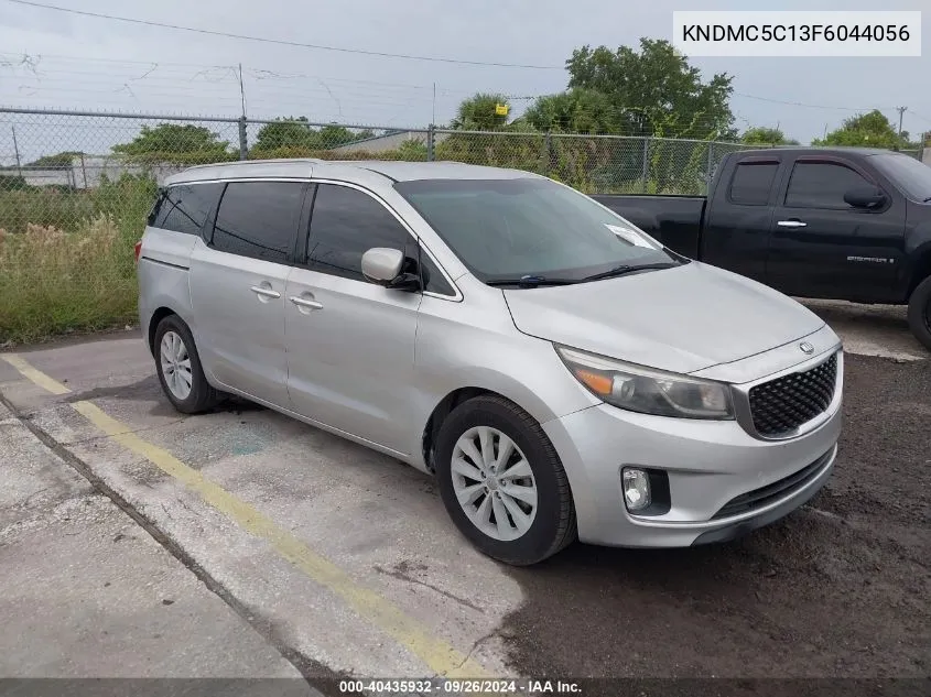 2015 Kia Sedona Ex/Sx VIN: KNDMC5C13F6044056 Lot: 40435932