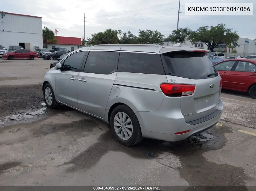 2015 Kia Sedona Ex/Sx VIN: KNDMC5C13F6044056 Lot: 40435932