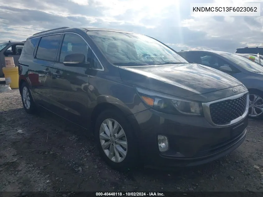 2015 Kia Sedona Ex VIN: KNDMC5C13F6023062 Lot: 40448118