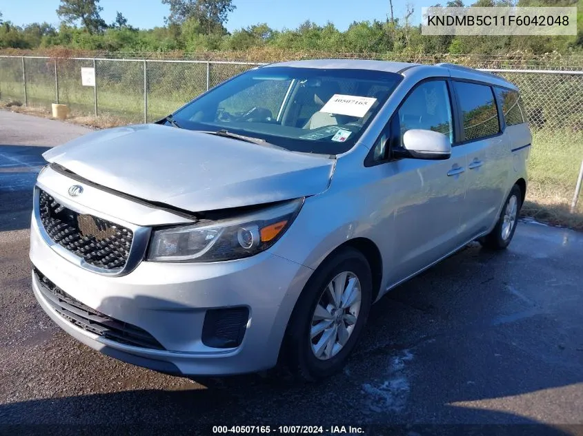 KNDMB5C11F6042048 2015 Kia Sedona Lx