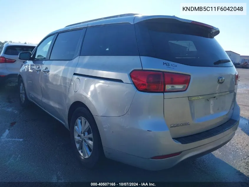 KNDMB5C11F6042048 2015 Kia Sedona Lx