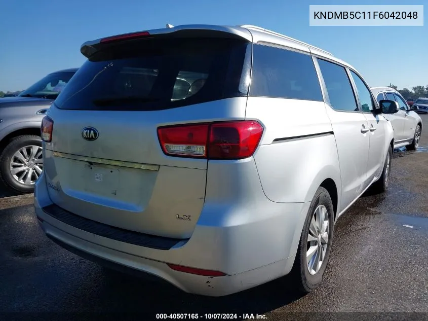 KNDMB5C11F6042048 2015 Kia Sedona Lx