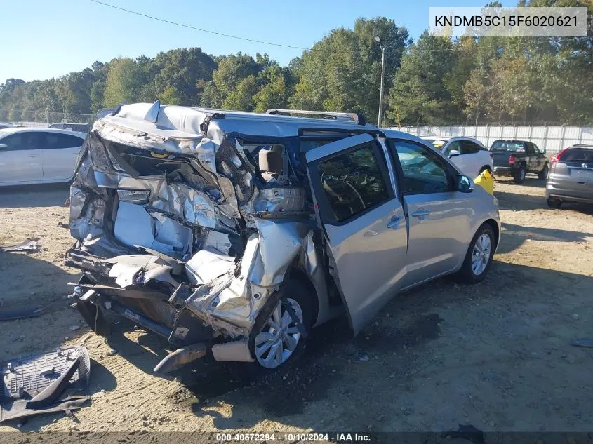 2015 Kia Sedona Lx VIN: KNDMB5C15F6020621 Lot: 40572294