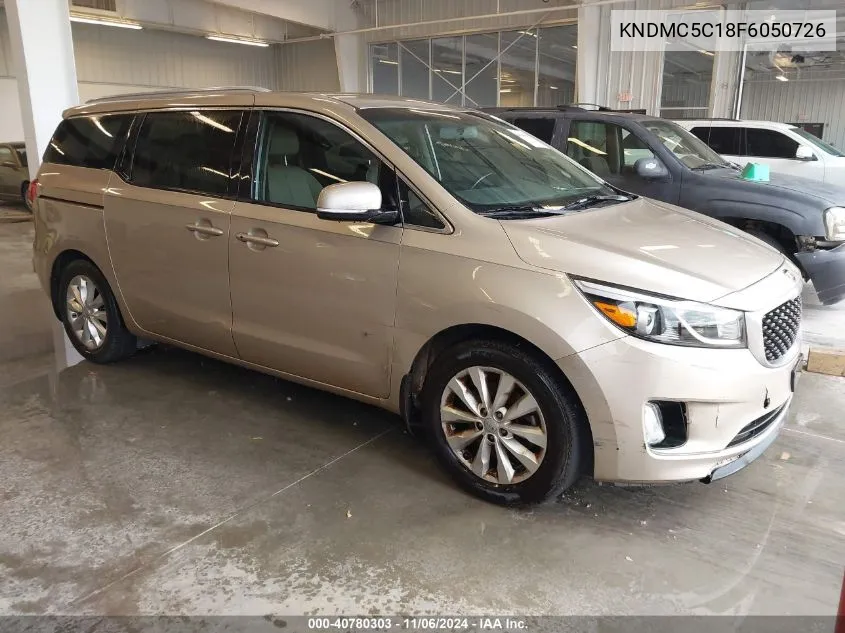 2015 Kia Sedona Ex VIN: KNDMC5C18F6050726 Lot: 40780303