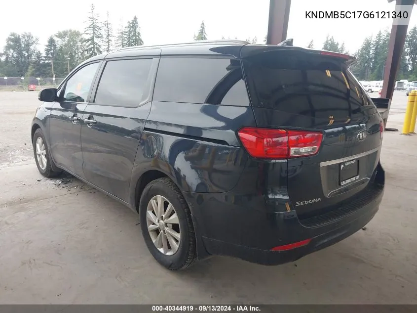 KNDMB5C17G6121340 2016 Kia Sedona Lx