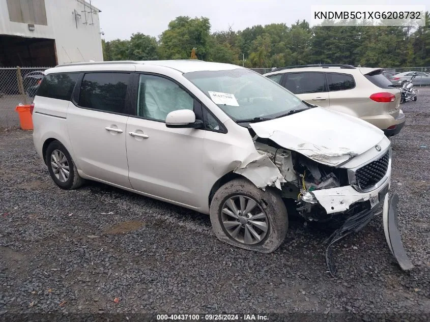 KNDMB5C1XG6208732 2016 Kia Sedona Lx