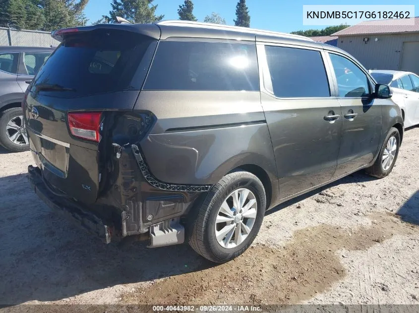 KNDMB5C17G6182462 2016 Kia Sedona Lx