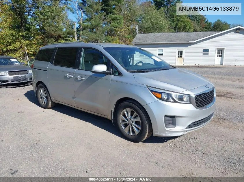 2016 Kia Sedona Lx VIN: KNDMB5C14G6133879 Lot: 40525611