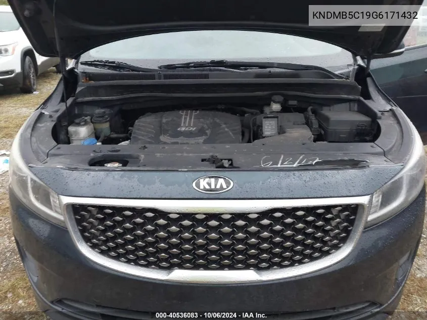 KNDMB5C19G6171432 2016 Kia Sedona Lx