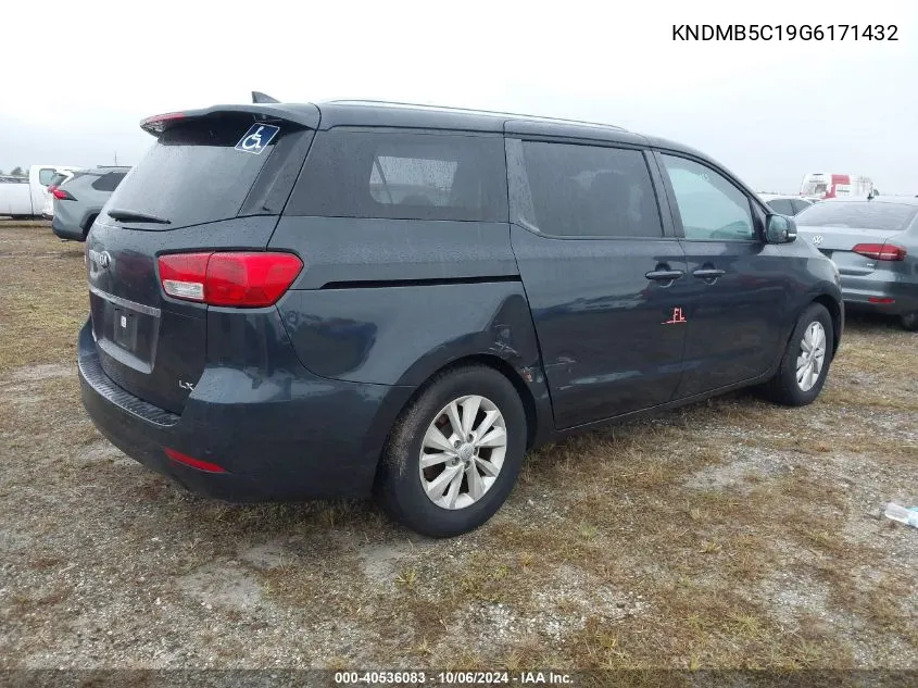 KNDMB5C19G6171432 2016 Kia Sedona Lx