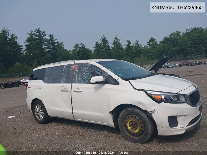 KNDMB5C11H6239465 2017 Kia Sedona Lx