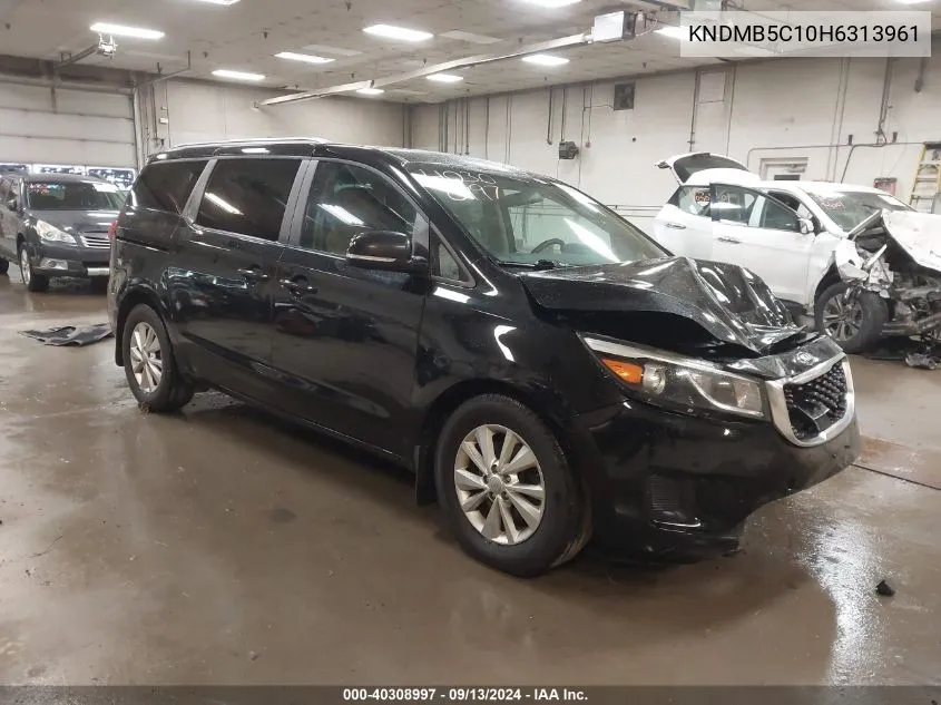 KNDMB5C10H6313961 2017 Kia Sedona Lx