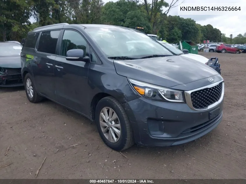 KNDMB5C14H6326664 2017 Kia Sedona Lx