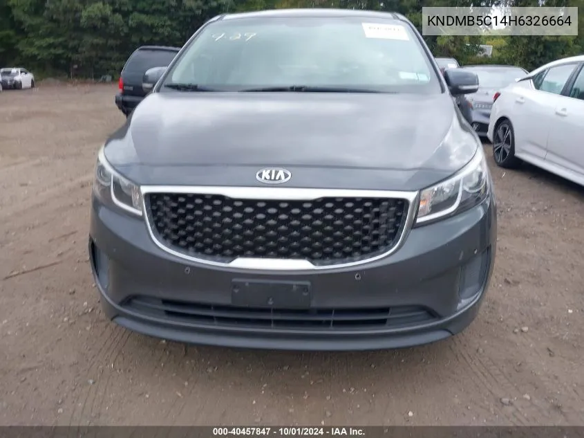 KNDMB5C14H6326664 2017 Kia Sedona Lx