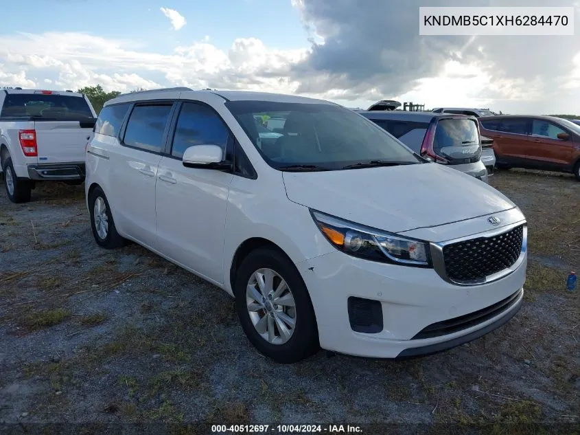 2017 Kia Sedona Lx VIN: KNDMB5C1XH6284470 Lot: 40512697