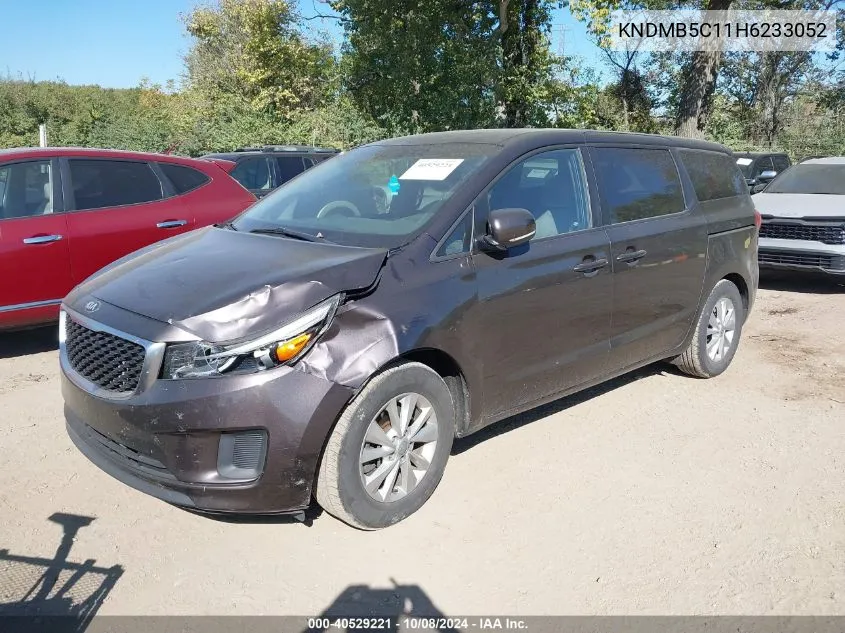 2017 Kia Sedona Lx VIN: KNDMB5C11H6233052 Lot: 40529221