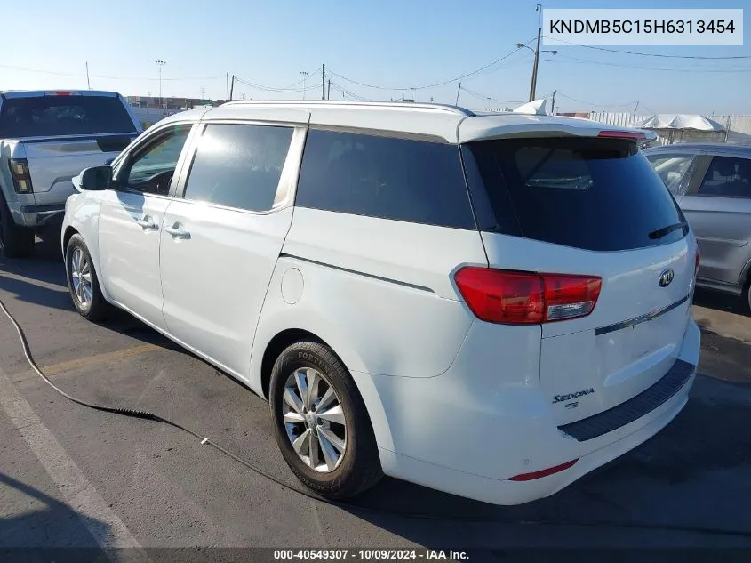 2017 Kia Sedona Lx VIN: KNDMB5C15H6313454 Lot: 40549307