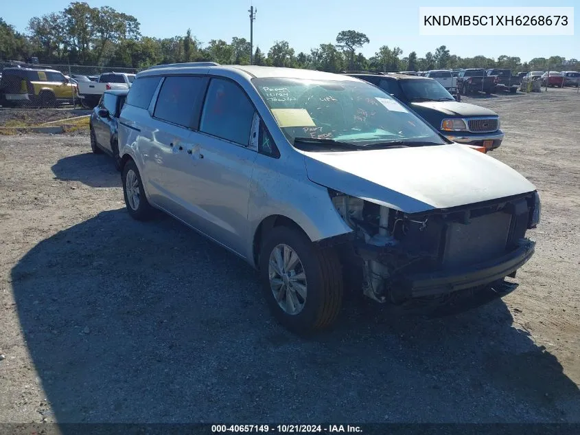 2017 Kia Sedona Lx VIN: KNDMB5C1XH6268673 Lot: 40657149