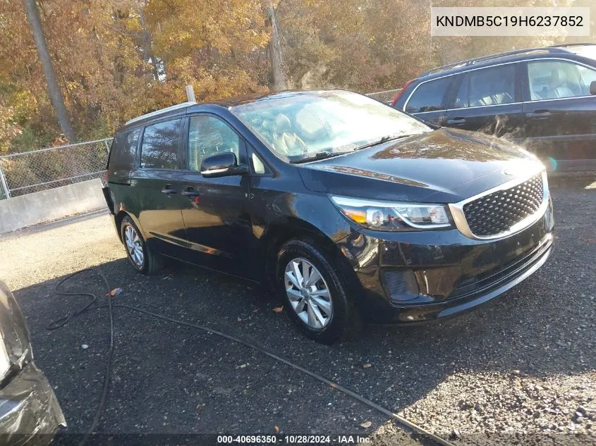 2017 Kia Sedona Lx VIN: KNDMB5C19H6237852 Lot: 40696350