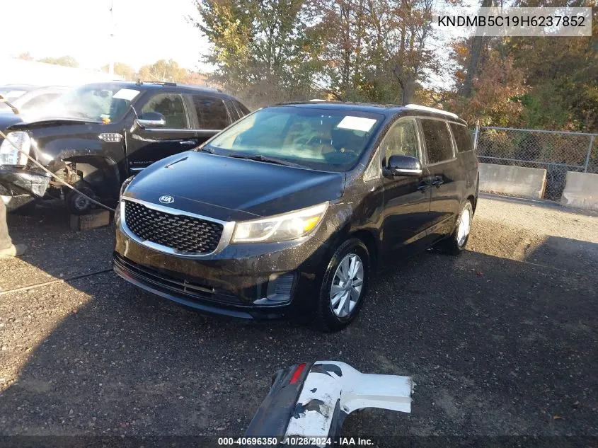 2017 Kia Sedona Lx VIN: KNDMB5C19H6237852 Lot: 40696350