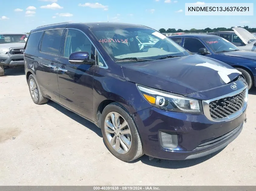 KNDME5C13J6376291 2018 Kia Sedona Sx Limited