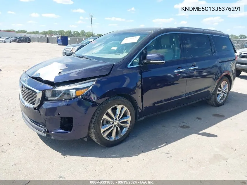 KNDME5C13J6376291 2018 Kia Sedona Sx Limited