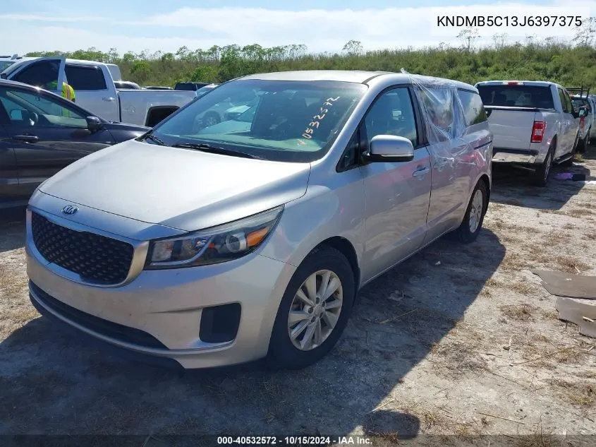 2018 Kia Sedona Lx VIN: KNDMB5C13J6397375 Lot: 40532572