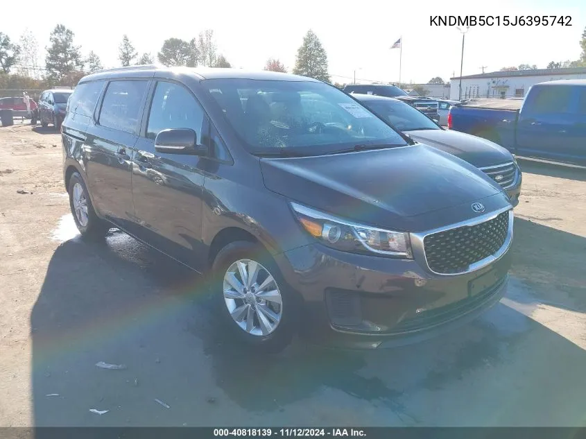 2018 Kia Sedona Lx VIN: KNDMB5C15J6395742 Lot: 40818139