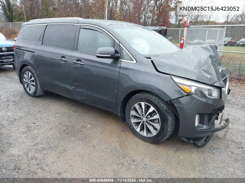 KNDMC5C15J6423052 2018 Kia Sedona Sx