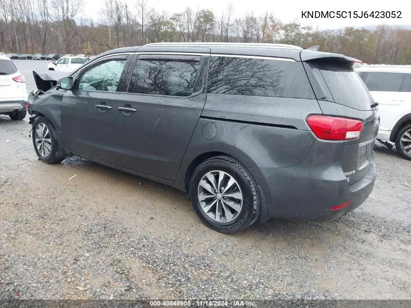 KNDMC5C15J6423052 2018 Kia Sedona Sx