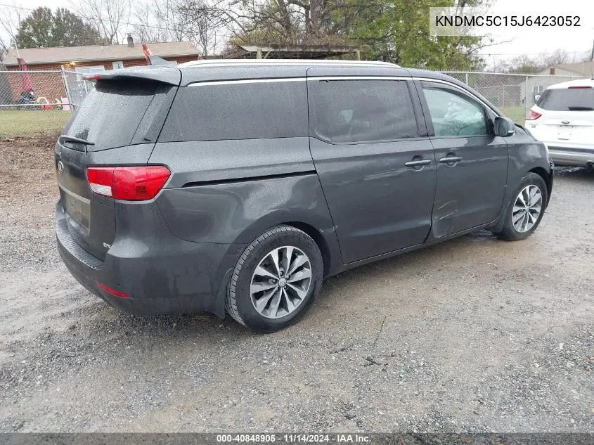 KNDMC5C15J6423052 2018 Kia Sedona Sx