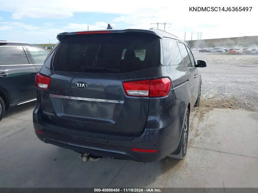 2018 Kia Sedona Sx VIN: KNDMC5C14J6365497 Lot: 40898450