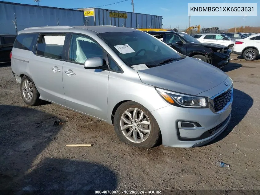 2019 Kia Sedona Ex VIN: KNDMB5C1XK6503631 Lot: 40709075