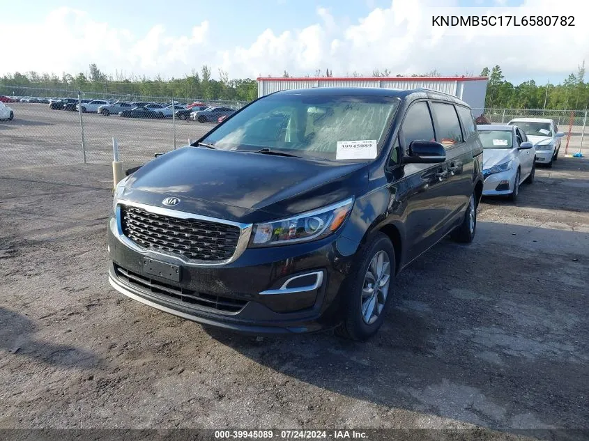 KNDMB5C17L6580782 2020 Kia Sedona Ex