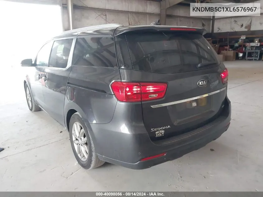 2020 Kia Sedona Ex VIN: KNDMB5C1XL6576967 Lot: 40098056