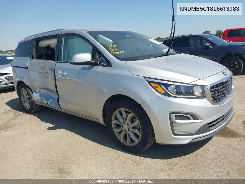 2020 Kia Sedona Ex VIN: KNDMB5C18L6613983 Lot: 40509489