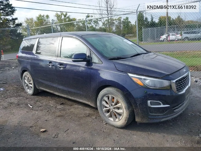 2020 Kia Sedona Lx VIN: KNDMB5C1XL6618392 Lot: 40519236