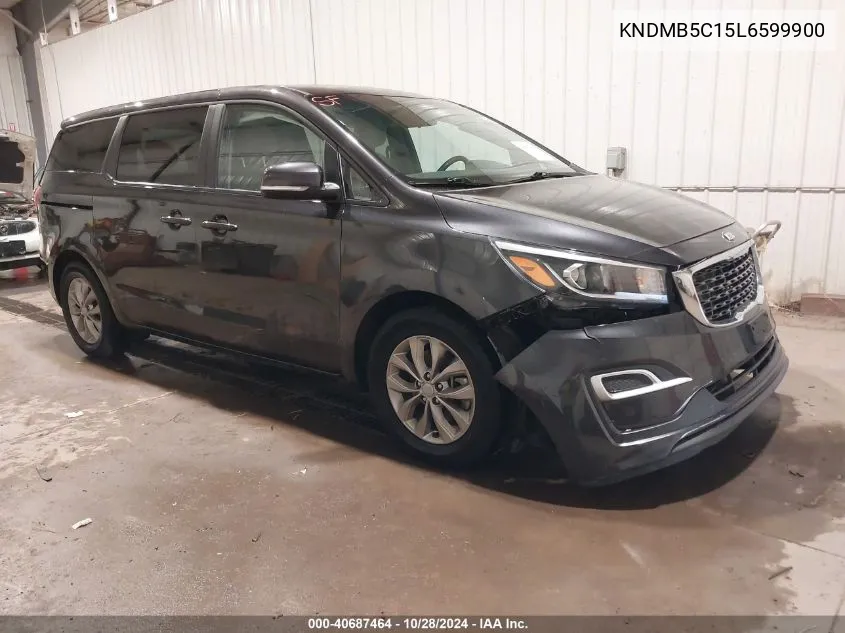 2020 Kia Sedona Lx VIN: KNDMB5C15L6599900 Lot: 40687464