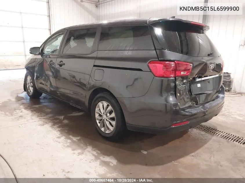 2020 Kia Sedona Lx VIN: KNDMB5C15L6599900 Lot: 40687464