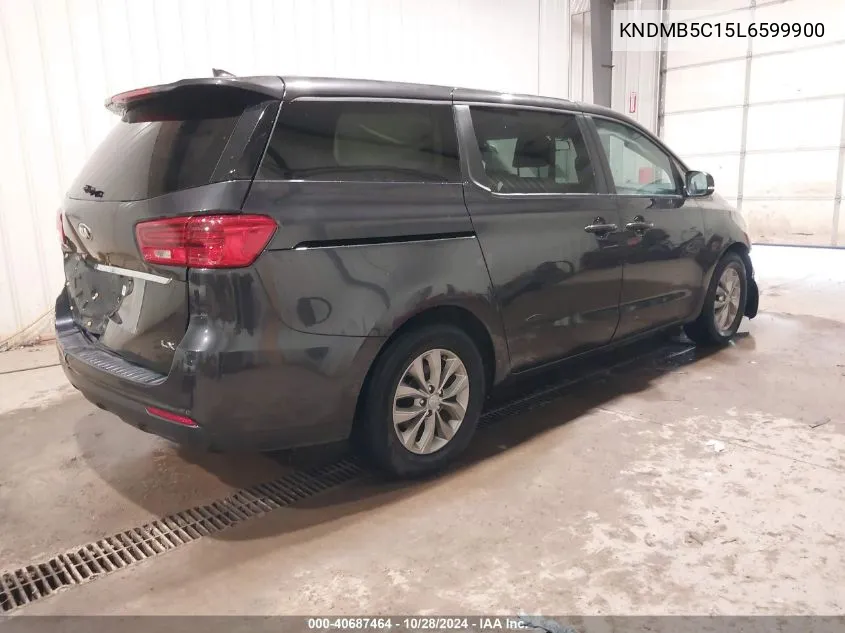 2020 Kia Sedona Lx VIN: KNDMB5C15L6599900 Lot: 40687464