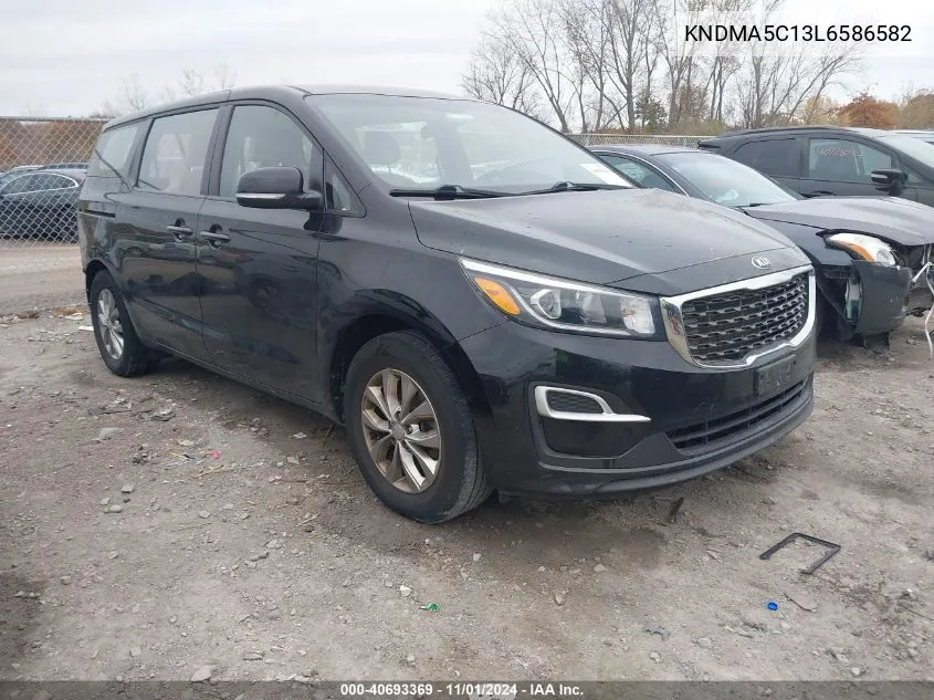 2020 Kia Sedona L VIN: KNDMA5C13L6586582 Lot: 40693369